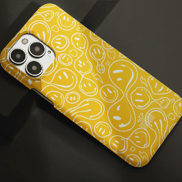 Cooles Lächeln der Gesichtshaut Lächeln Muster gel Case-Mate iPhone 14 Pro Max Hülle