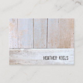 Cooles Land Rustikaler Wald Visitenkarte