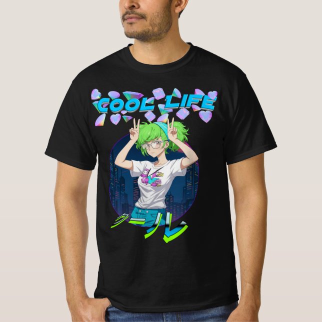 COOLES LEBEN T-Shirt (Vorderseite)