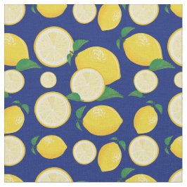 Cooles Lemon-Muster Stoff