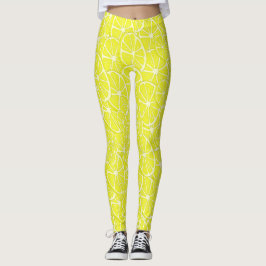 Cooles Lemon Slices Pattern Leggings
