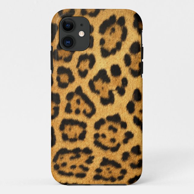 Cooles Leopard-Druckmuster Case-Mate iPhone Hülle (Rückseite)