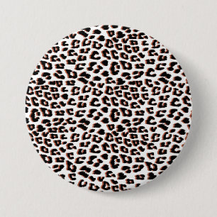 Cooles Leopard-Muster Button