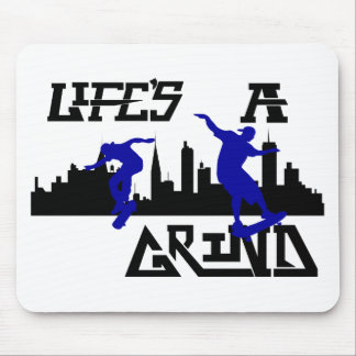 Cooles Lifes ein SchleifenSkateboarderentwurf Mousepad