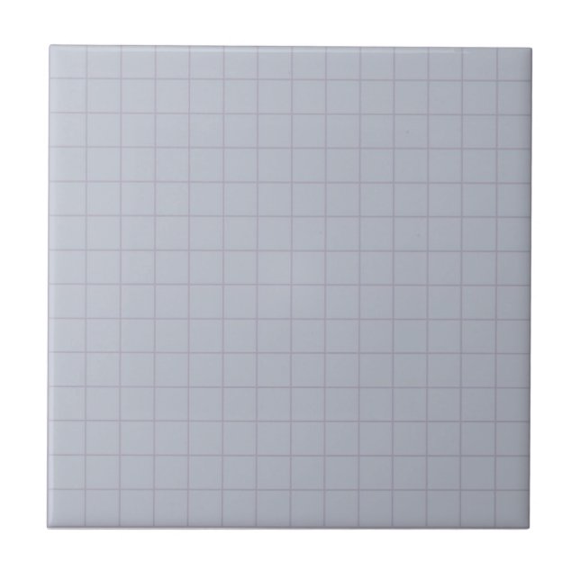 Cooles Lilac Prüfmuster Retro Minimalistisch Fliese (Vorderseite)