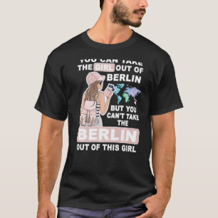 Cooles Mädchen aus Berlin City Proud Berlin Girl T-Shirt