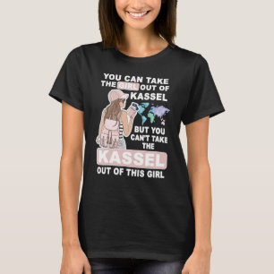 Cooles Mädchen aus Kassel City Proud Kassel Girl T-Shirt