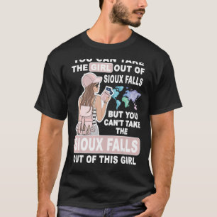 Cooles Mädchen aus Sioux Falls City - Stolz Sioux  T-Shirt