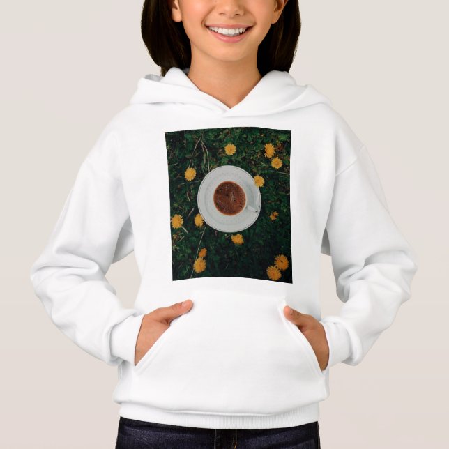 Cooles Mädchen Hoodie (Vorderseite)