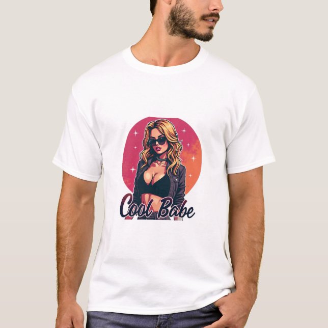 Cooles Mädchen T-Shirt (Vorderseite)