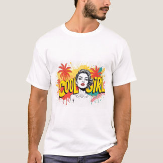 Cooles Mädchen T-Shirt