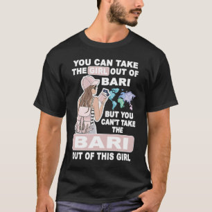 Cooles Mädchen von Bari City Proud Bari Girl T-Shirt