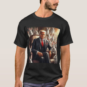 Cooles MAGA Kaninchen TRUMP umgeben von BUNNYS lus T-Shirt