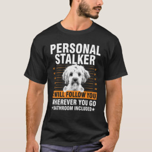 Cooles Maltesisch für Männer Persönlicher Stalker  T-Shirt