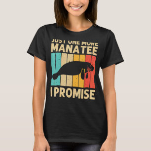 Cooles Manatea für Männer Weidenmeerkuh Rette Mana T-Shirt