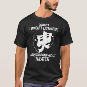 Cooles Männertheater - Comedy Trag T-Shirt