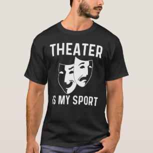 Cooles Männertheater - Comedy Trag T-Shirt
