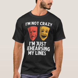 Cooles Männertheater - Musiktheater T-Shirt