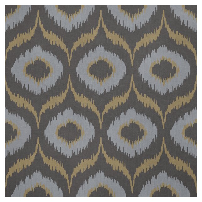 Cooles männlich-schwarz-graues Meergoldmuster Stoff (Muster)
