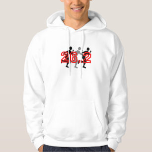 Cooles Marathon 26,2 Hoodie
