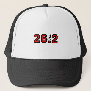 Cooles Marathon 26,2 Truckerkappe