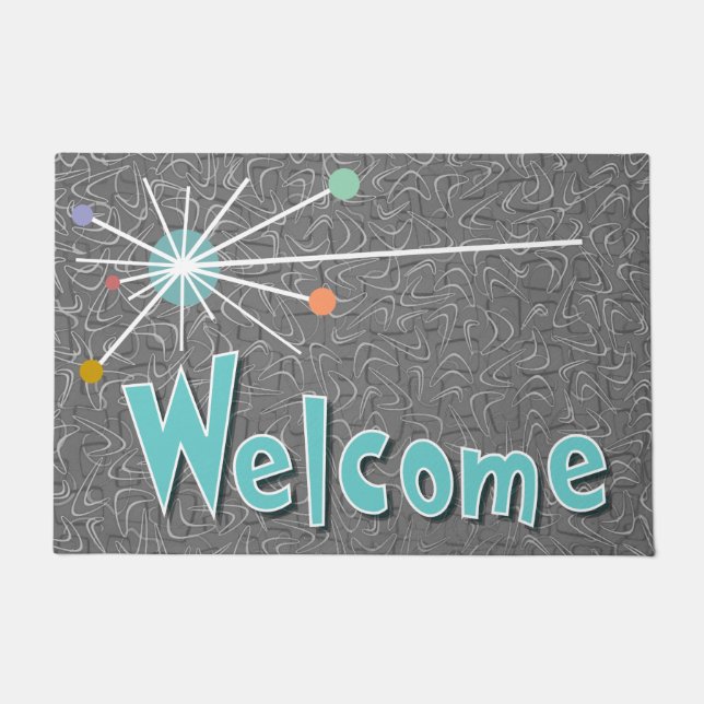 Cooles Mittelalter Modernes "WELCOME" Doormat Fußmatte (Vorderseite)