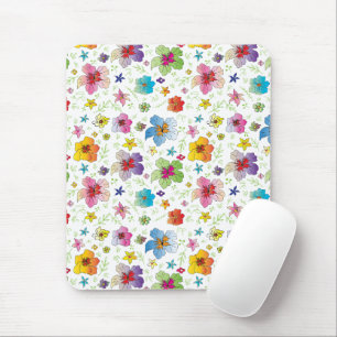 Cooles Modern Fun Blume Muster Mousepad