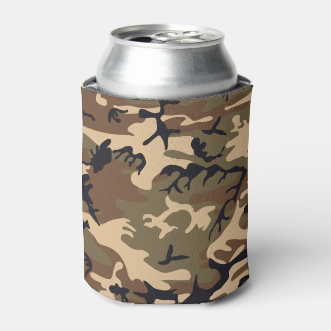 Cooles modernes Camouflage Camouflage Design Dosenkühler (Kanne Vorderseite)