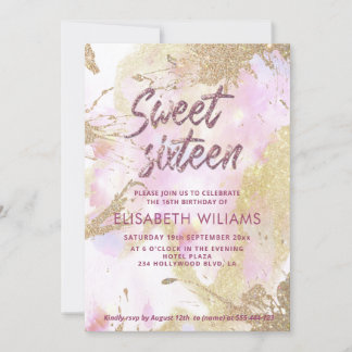 Cooles modernes Duftwasser Einladung