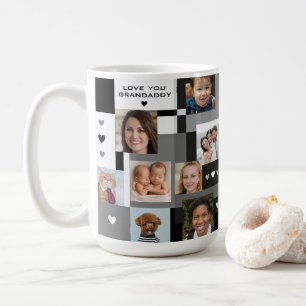 Cooles modernes Geschenk 18 Fotos Liebe Du Grandad Kaffeetasse