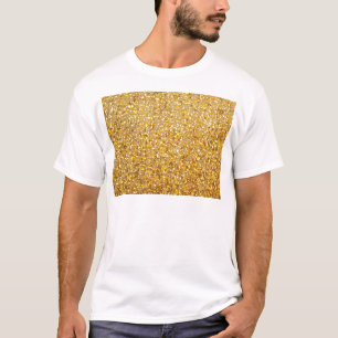 COOLES MODERNES GOLD MIT GLITZER T-Shirt