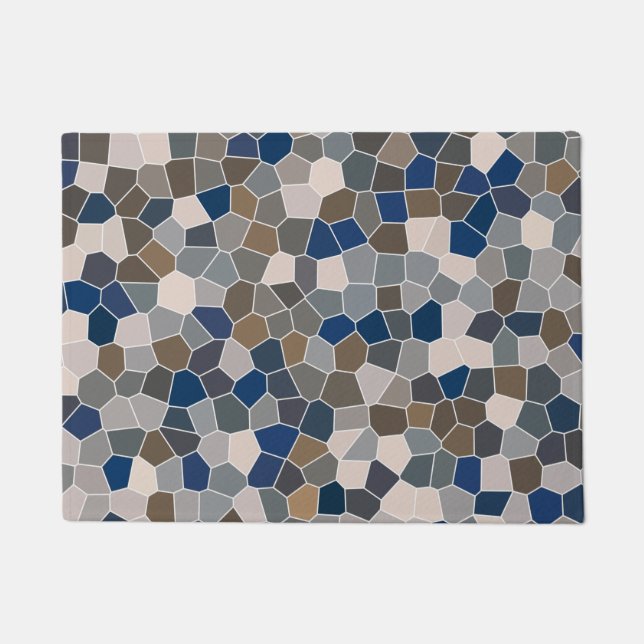 Cooles modernes Muster    Fußmatte (Vorderseite)