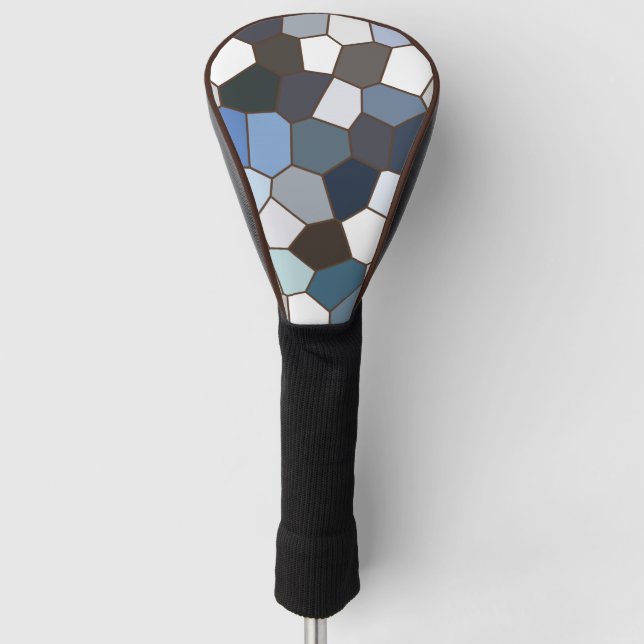 Cooles modernes Muster Golf Headcover (Vorderseite)