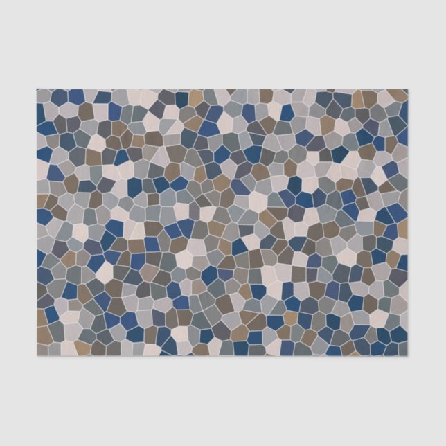 Cooles modernes Muster Seidenpapier (Vorderseite)