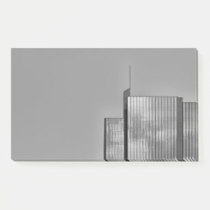 Cooles, modernes urbanes Foto Post-it Klebezettel