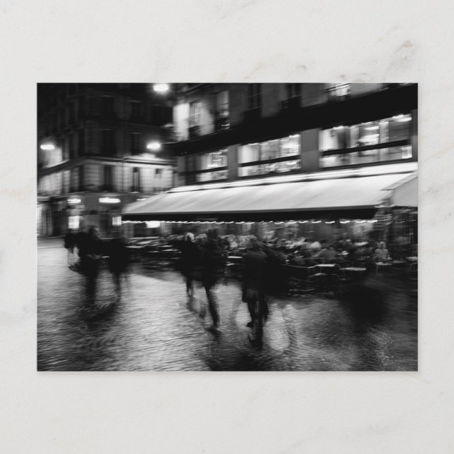 Cooles, modernes, urbanes Paris Postkarte (Vorderseite)