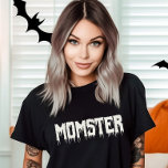 Cooles Momster-Skript-Spaß-Mama Halloween T-Shirt<br><div class="desc">Nehmen Sie Ihr inneres "Cooles Momster" ein! 🎃 Passen Sie dieses lustige Halloween-Tee mit Ihrer eigenen Drehung an. Machen Sie sich bereit für einen leckeren Stil! 👻 #CoolMomsterTee #HalloweenFun #MomsKostüm</div>
