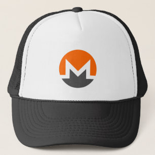 Cooles Monero-Kryptowährungszeichen Truckerkappe
