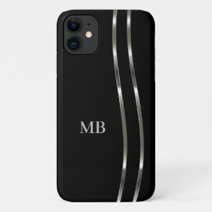 Cooles Monogramm für moderne Männer Case-Mate iPhone Hülle