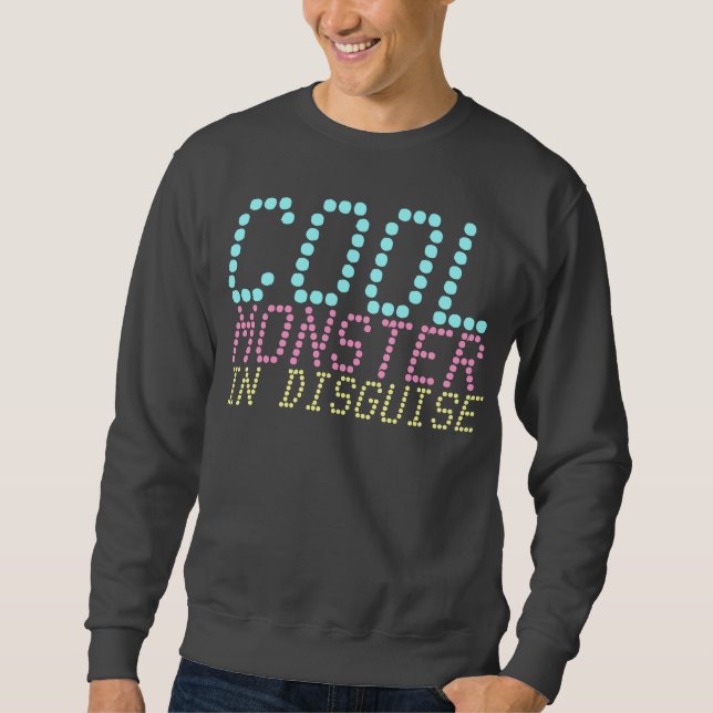 cooles Monster Sweatshirt (Vorderseite)