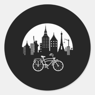 Cooles Mountainbike Fahrradfahren Liebhaber Teenag Runder Aufkleber