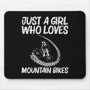 Cooles Mountainbike für Mädchen Kinder Mountainbik Mousepad