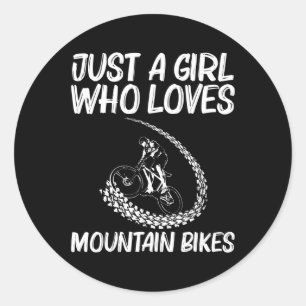 Cooles Mountainbike für Mädchen Kinder Mountainbik Runder Aufkleber