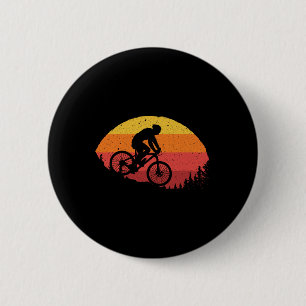 Cooles Mountainbiken für Männer Frauen Vintage-Rad Button
