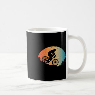 Cooles Mountainbiken für Männer Frauen Vintage-Rad Kaffeetasse