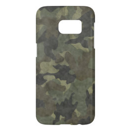 Cooles Muster der Camouflage Grunge Khaki - Militä iPhone 13 Hülle
