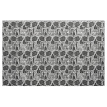 Cooles Muster des Gothic Skull Black and White Gru