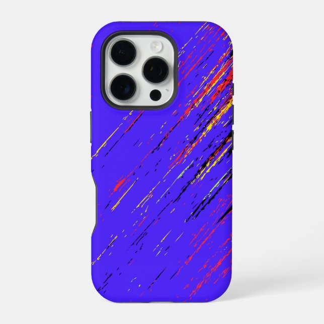 Cooles Musterdesign iPhone Hülle (Rückseite)