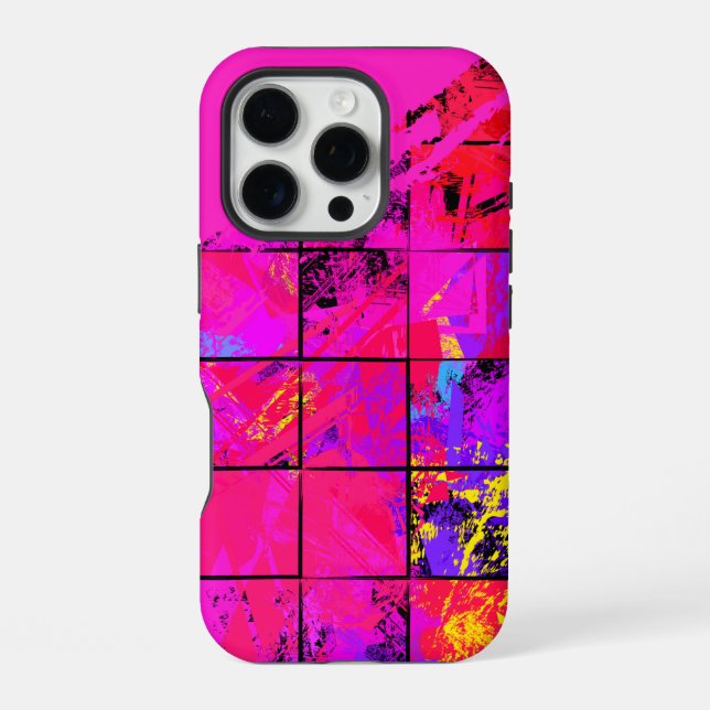Cooles Musterdesign iPhone Hülle (Rückseite)