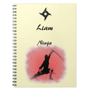 Cooles Ninja-Notebook Notizblock